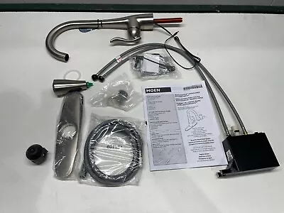 Moen 7594EWSRS Arbor Motionsense One-Handle Pulldown Kitchen Sink Faucet • $220