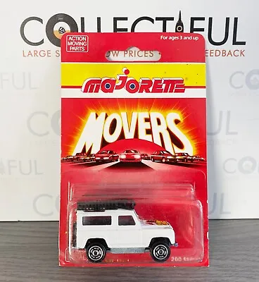 Majorette - Movers #266 Land Rover 4x4 - White - Safari - Diecast - Moc🔥 • $9.99