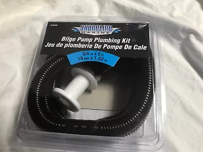 Shoreline Marine SL52253 Bilge Pump Plumbing Kit 3/4 Inches X 5 Feet SEALED • $28