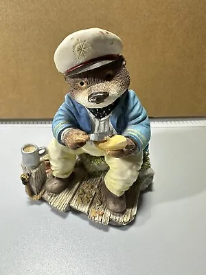 Foxwood Tales Villeroy And Boch  Picnic At Foxwood  Captain Otter Figurine • $24.99