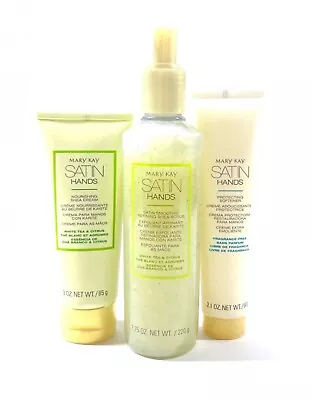 Mary Kay White Tea & Citrus Satin Hands Pampering Set~090638~full Size! • $31.99