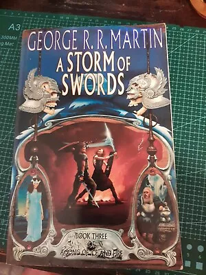 George R R Martin - A Storm Of Swords -  2000 - 1st Trade Paperback Edition • $33.30