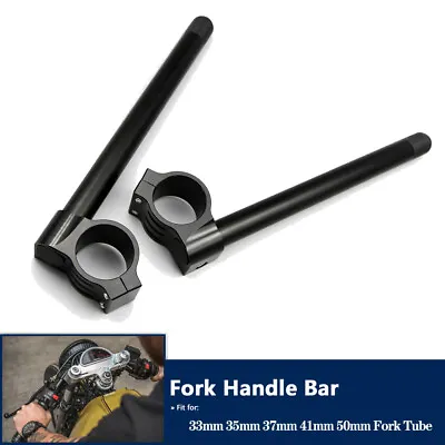  Universal 33/35/37/41/50mm Motorcycle Clip On Ons Fork Riser Regular Handlebar • $25.58