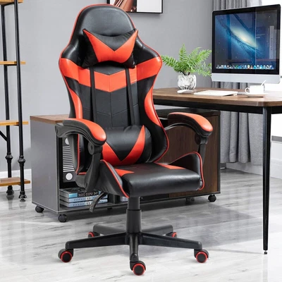 £64.99 • Buy Gaming Chair Office Recliner Swivel Ergonomic Executive PC Computer Desk Chairs