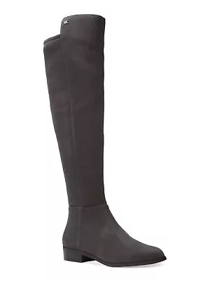 MICHAEL KORS Womens Gray Bromley Round Toe Block Heel Riding Boot 7.5 M • $135.99