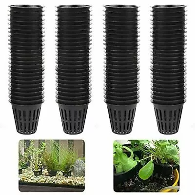 100PCS 2 Inch Garden Slotted Mesh Net Cups Round Heavy Duty Net Cups Pots   • $19.86