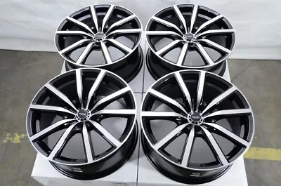 18  Wheels Rims Black 5x114.3 Acura RSX TL Ford Mustang Honda Civic Accord CRV • $849