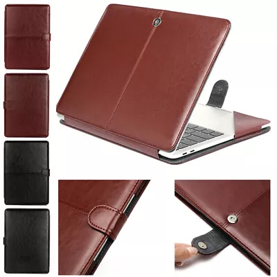 For MacBook Air Pro 13  A2338 A2337 A2251 A1706 A2485 A2442 Leather Case Cover • £14.23