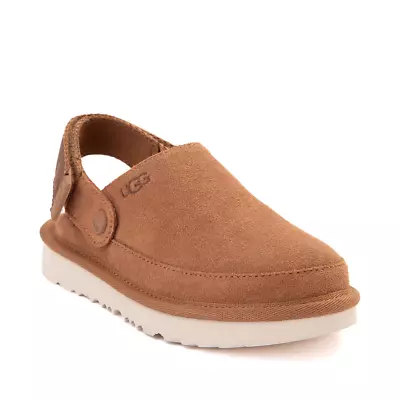 UGG Kid's GOLDENSTAR CLOG 1159770K CHESTNUT Casual Slingback Loafers • $62