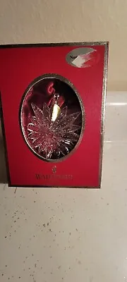 £76.58 • Buy Waterford Crystal Snow Star Christmas Ornament 2011