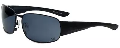 Wilson Designer Sunglasses 1025 In Black With Grey Lens • $37.95