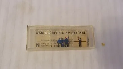 N Scale Merten 5 Train Conductor Figurines #9010 BNOS Vintage • $18.75