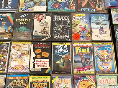 67 X ZX Spectrum 48K / 128K Various Titles Cassette Games Job Lot - Not Tested • £49.95