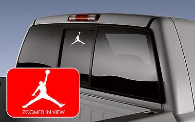 Michael Jordan Air Basketball Logo Symbol Car Vinyl Window Decal Sticker Wall • $3.29