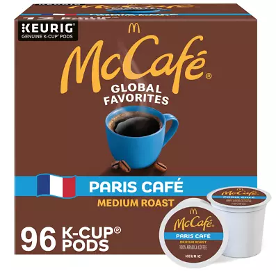 McCafe Paris Café Keurig K-Cup Pods Medium Roast Coffee 96 Count • $39.99