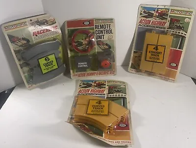 Vintage 1960s Ideal Toys Motorific RC Car MOC Accessories Pack Lot Of 4 • $50.97