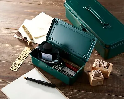 TOYO Steel Tool Box Trunk T-320 Antique Green Made In Japan New • $52