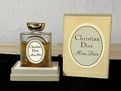 Vintage Christian Dior Miss Dior 1/2 Oz Old Formula W/ Original Box • $59.99