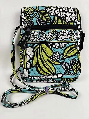 Vera Bradley Island Blooms Crossbody Handbag / Hipster Purse New • $19.99