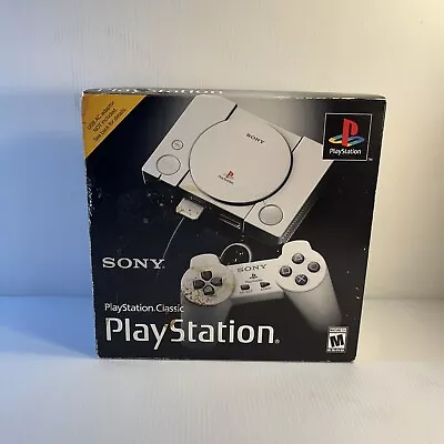 NIB Sony PlayStation PS1 Classic Mini SCPH-1000R Console 2 Controllers • $64.99