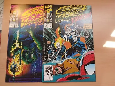 $13 • Buy Ghost Rider & Blaze Spirits Of Vengeance #5,7 (marvel 1992) Vf/nm Venom App.