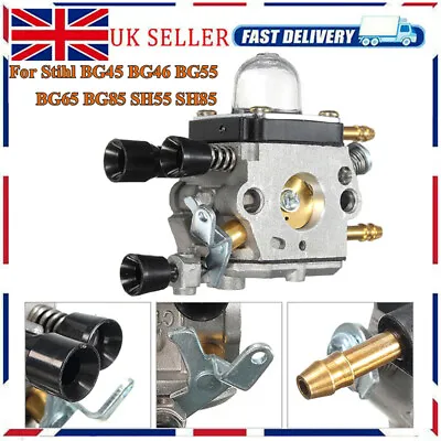 £14.79 • Buy Leaf Blower Carb Carburetor For Stihl BG45 BG46 BG55 BG65 BG85 SH85 42291200606