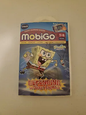 Vtech MobiGo - Sponge Bob Squarepants Defending The Secret Formula - CASE ONLY • $7.72
