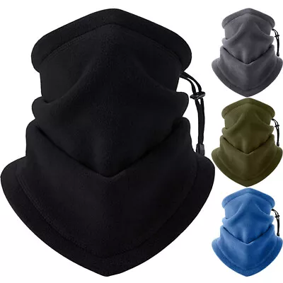 Winter Fleece Neck Warmer Gaiter Balaclava Ski Face Mask Scarf Windproof Bandana • $8.99