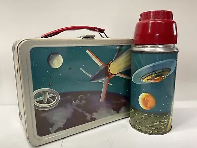 Vintage Satellite Lunchbox And Thermos • $31