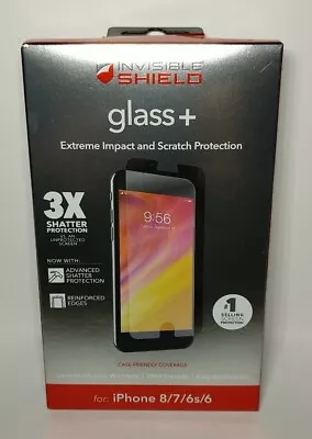 ZAGG InvisibleShield Glass+ Extreme Screen Protector For IPhone 6 6s7 8 • $11.99