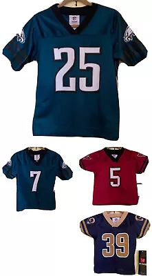 Nfl Players Team Apparel 25 Mccoy 7 Vick5 Freeman 39 Jackson  Kids Jersey Nwt • $18.79