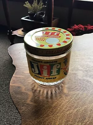 Vintage Jig Peanut Butter Jar With Lid & Label • $10