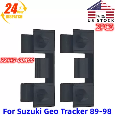 2PCS For Geo Tracker / Suzuki Sidekick Grille Grill Clips 72115-60A00 US • $21.50