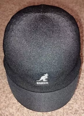 Kangol Black  Stingy Brim Spacecap Hat  - Cap Size Small • $119.99