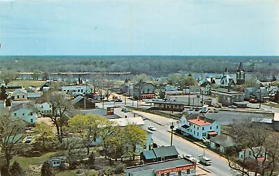 Elmer NJ New Jersey Main Street Downtown Auto Parts Mechanic Vtg Postcard C50 • $9.95