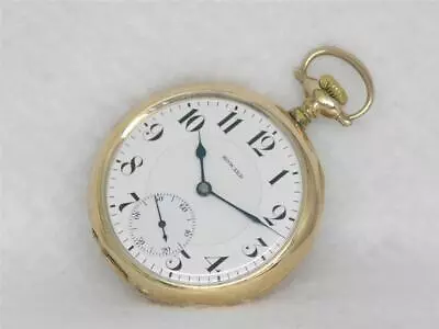 Antique 16s Keystone Howard 21 Jewel Series 5 Pocketwatch Factory Case Running! • $435