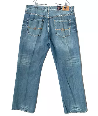 Seven7 Jeans Men's Actual 38x33 SM72 Relaxed Fit Stonewash Denim Blue Jeans • $0.99