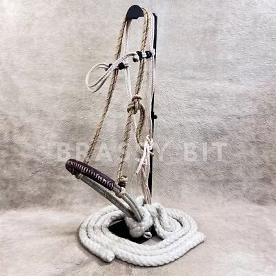 Custom Loping Hackamore W/ Rope Reins • $100