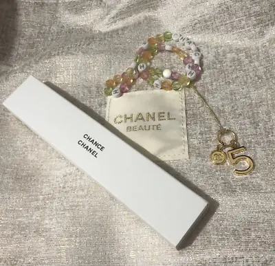 CHANEL Parfums Gift Phone Charm Key Holder Bag Decor N°5 Pendant Gift • £33.73