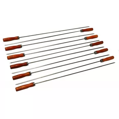 £29.99 • Buy BBQ Rotisserie Stainless Steel Kebab Skewers For Cypriot Barbecues