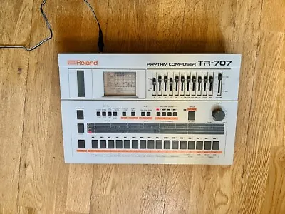 Roland TR-707 Rhythm Composer (Modded 707 727 808 909 Linn LM1 & DMX) • $1168.23