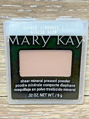 Mary Kay Bronze 1 Sheer Mineral Pressed Powder 015139 NEW - Fast Ship • $14.95