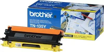 £35.18 • Buy Genuine Brother Toner Cartridge TN135Y Yellow HL-4040 A- VAT Included