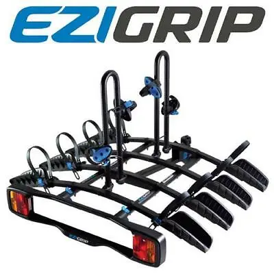 Ezi Grip EnDuro SALE $379 (RRP$499) 4 Bike Platform Bike Carrier Blue Black • $379.99