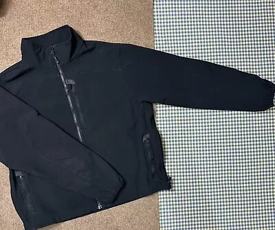 Large Black 5.11 Tactical Valiant Softshell Jacket Wind Resistant Style 48167 • $29.69