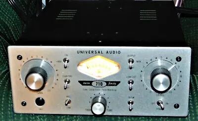 Universal Audio UA 710 Twin-Finity Tube/Solid State Blending Mic Preamp W/DI • $735