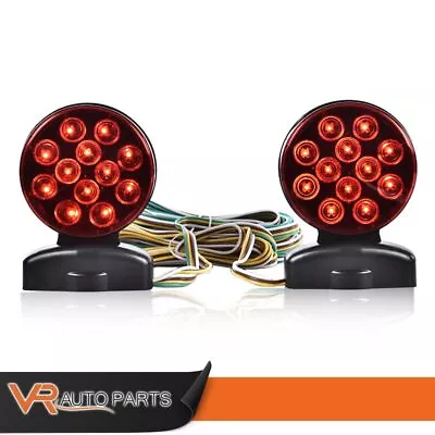 12V Tow Trailer Lights Brake Tail Signal LED Lamp Fit For Magnetic Towing Light • $25.98