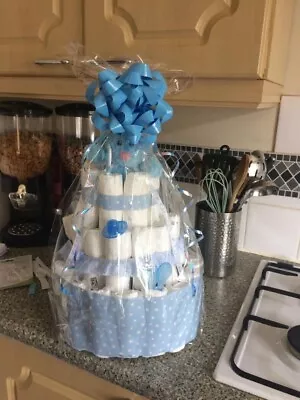 3 Tier Nappy Cake • £25