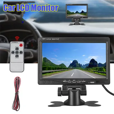 Car Backup Camera Rear View HD Parking System Night Vision With 7  Monitor • $34.65