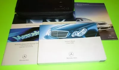 2007 MERCEDES BENZ C230 C280 C350 Owners Manual SET GUIDE 07 C 350 230 W/case  • $35.99